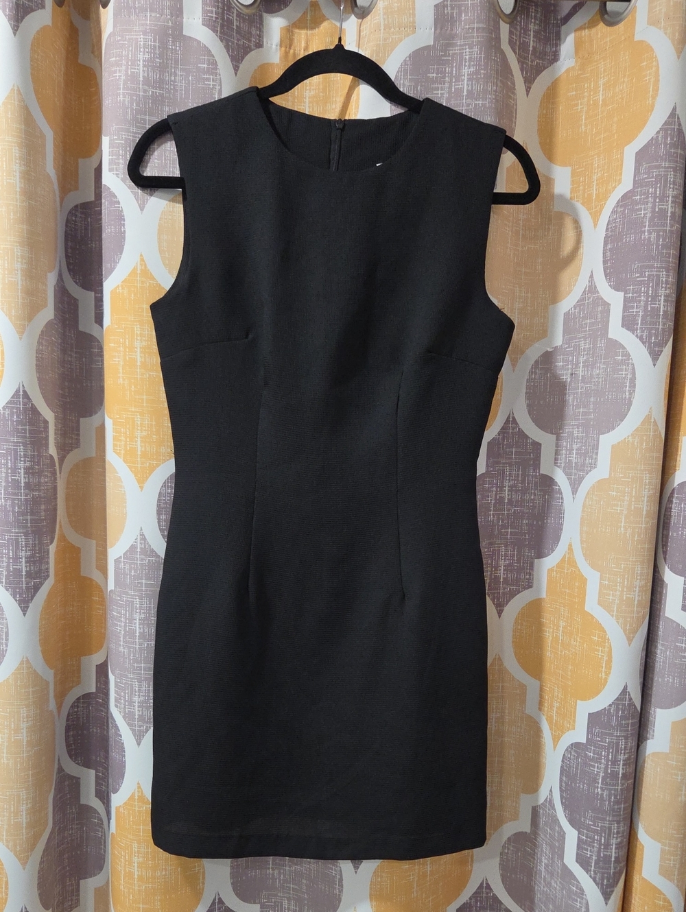 Rampage Black Sleeveless Sheath Dress